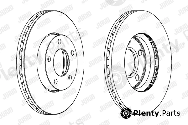Jurid 563028JC-1 — Brake Disc