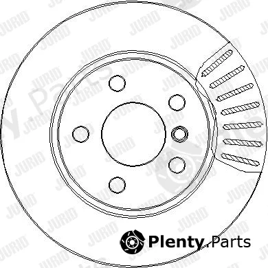 Jurid 563291JC-1 — Brake Disc