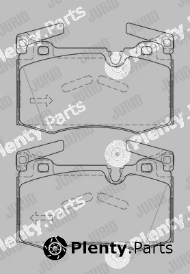 Jurid 573423J — Brake Pad Set, disc brake