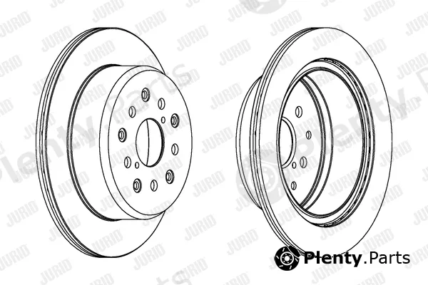 Jurid 563099JC — Brake Disc