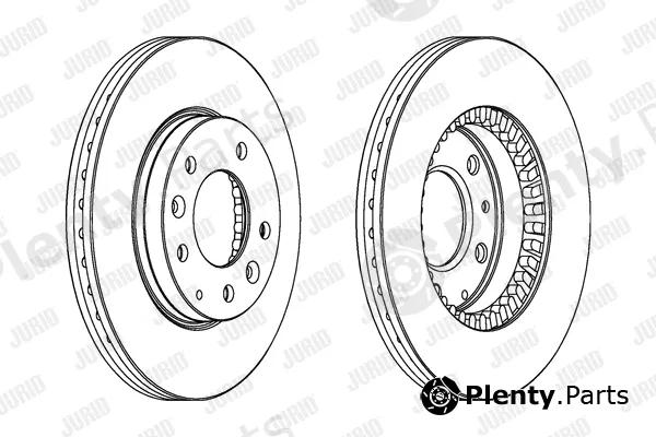 Jurid 562446J — Brake Disc