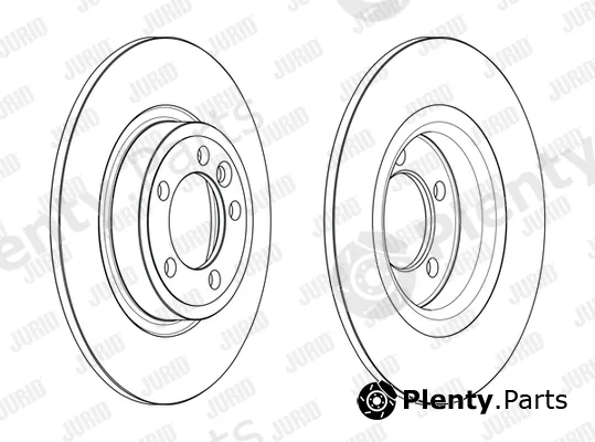 Jurid 563214JC-1 — Brake Disc