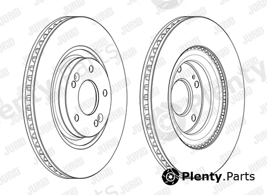 Jurid 562987JC-1 — Brake Disc