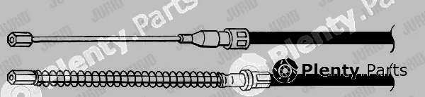 Jurid 431180J — Cable Pull, parking brake