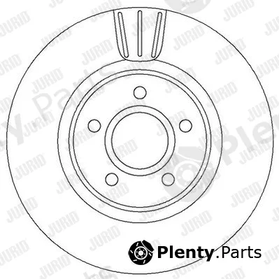 Jurid 562363JC — Brake Disc