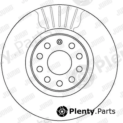 Jurid 562387J — Brake Disc