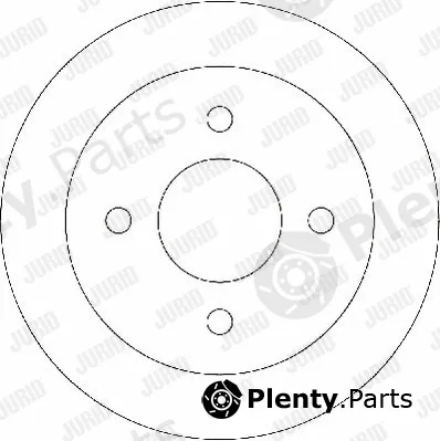 Jurid 329216J — Brake Drum