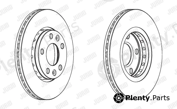 Jurid 562529JC — Brake Disc