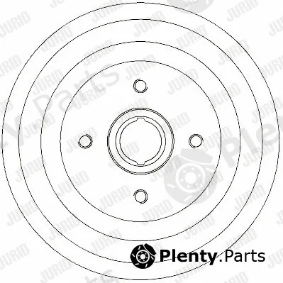 Jurid 329292J — Brake Drum