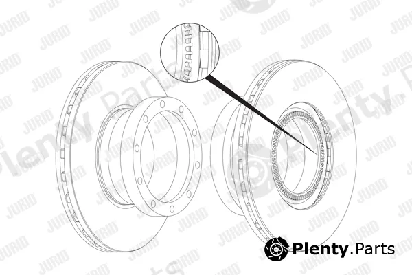 Jurid 569131J — Brake Disc