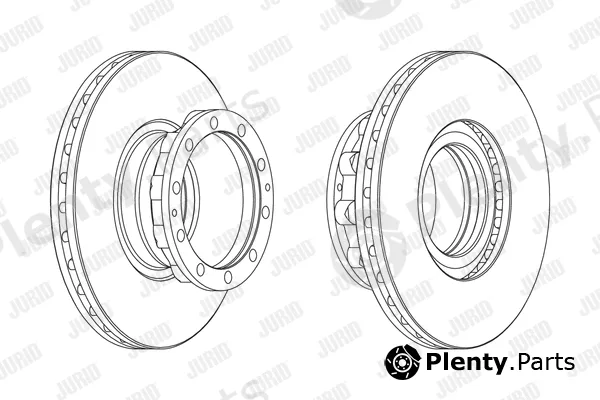 Jurid 569133J — Brake Disc