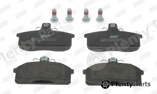 Jurid 573314J — Brake Pad Set, disc brake