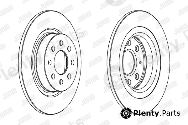 Jurid 562305JC-1 — Brake Disc