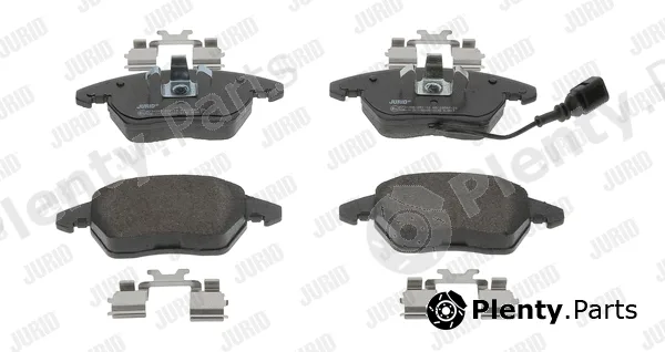 Jurid 573128D — Brake Pad Set, disc brake