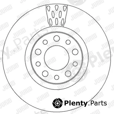 Jurid 562299JC-1 — Brake Disc