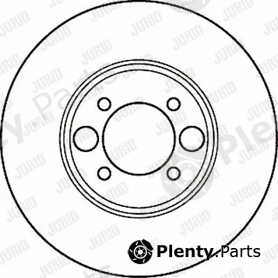 Jurid 561208J-1 — Brake Disc