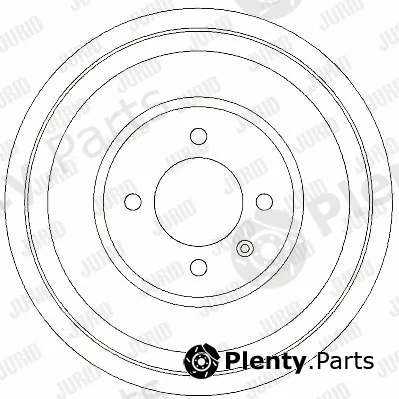 Jurid 329313J — Brake Drum