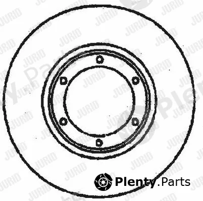 Jurid 561168J — Brake Disc