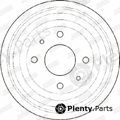 Jurid 329175J — Brake Drum