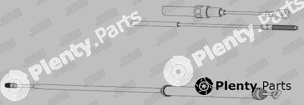 Jurid 432013J — Cable Pull, parking brake