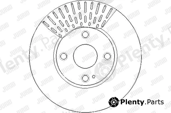 Jurid 563385JC-1 — Brake Disc