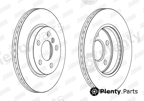 Jurid 563215JC — Brake Disc