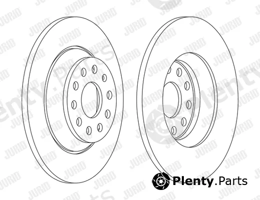 Jurid 563168JC-1 — Brake Disc
