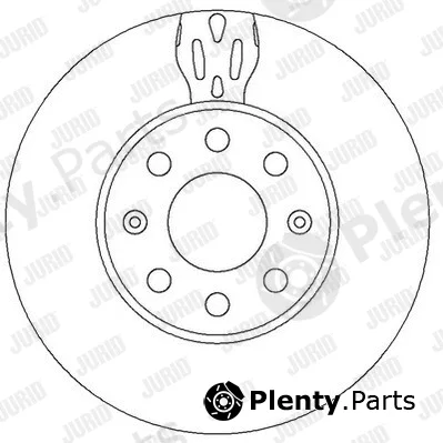 Jurid 562304JC-1 — Brake Disc
