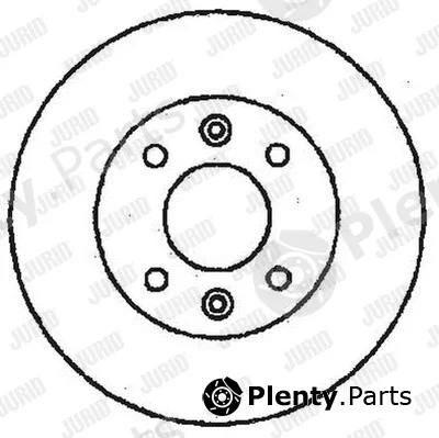 Jurid 561235JC-1 — Brake Disc