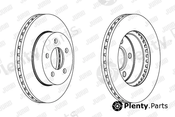 Jurid 562856JC-1 — Brake Disc