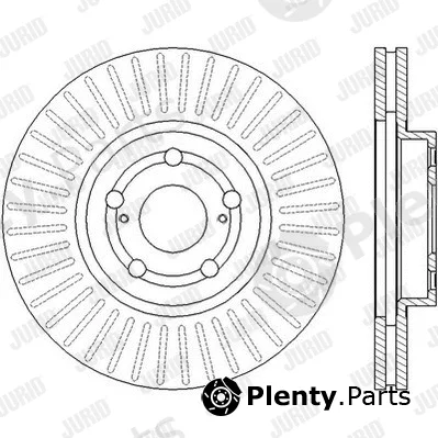 Jurid 562453JC — Brake Disc