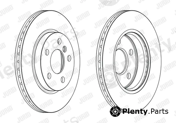 Jurid 563215JC-1 — Brake Disc