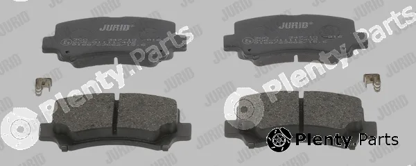 Jurid 572589J — Brake Pad Set, disc brake