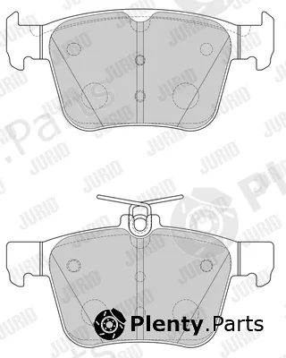 Jurid 573415J — Brake Pad Set, disc brake