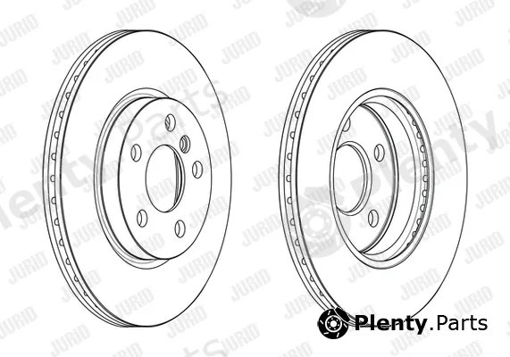 Jurid 563191JC-1 — Brake Disc