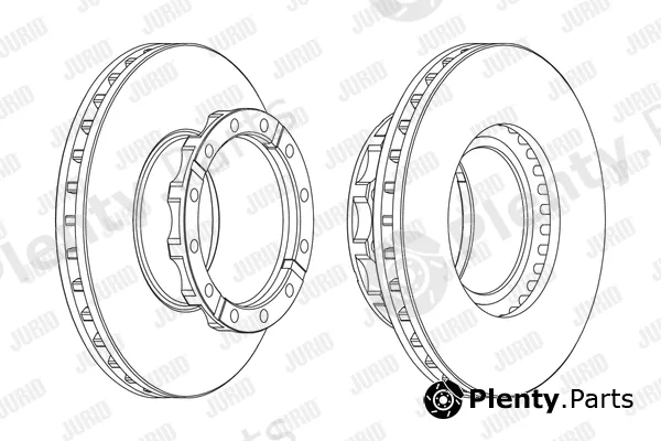 Jurid 569125J — Brake Disc