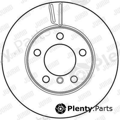 Jurid 562708JC-1 — Brake Disc