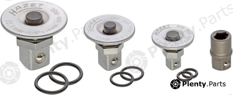 Hazet 606/4SPC — Increasing/Reducing Adapter Set, ratchet