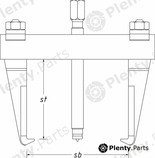 Hazet 1750-14 — Internal/External Puller