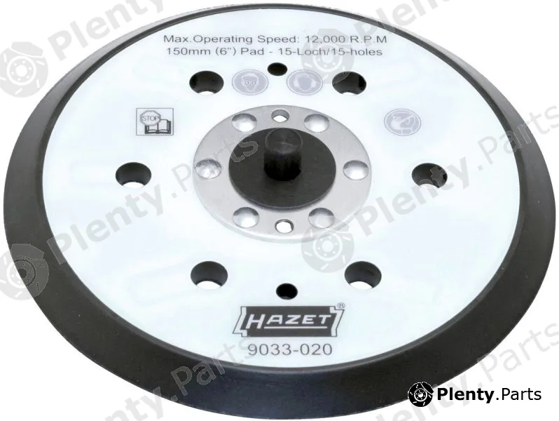 Hazet 9033-020 — Support Plate, random orbit sander