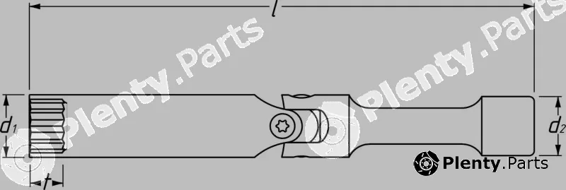 Hazet 4760-2 — Joint Socket Wrench Insert, glow plug