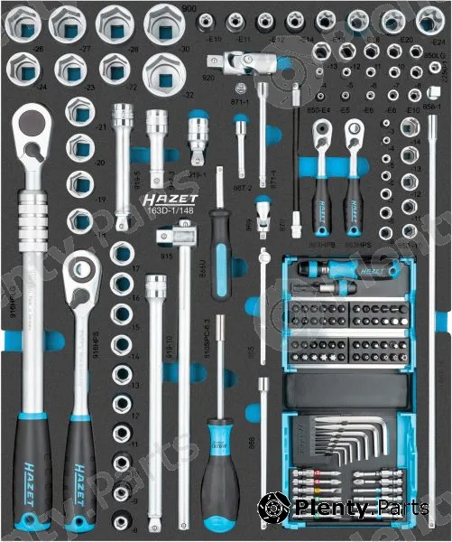 Hazet 163D-1/148 — Socket Wrench Set