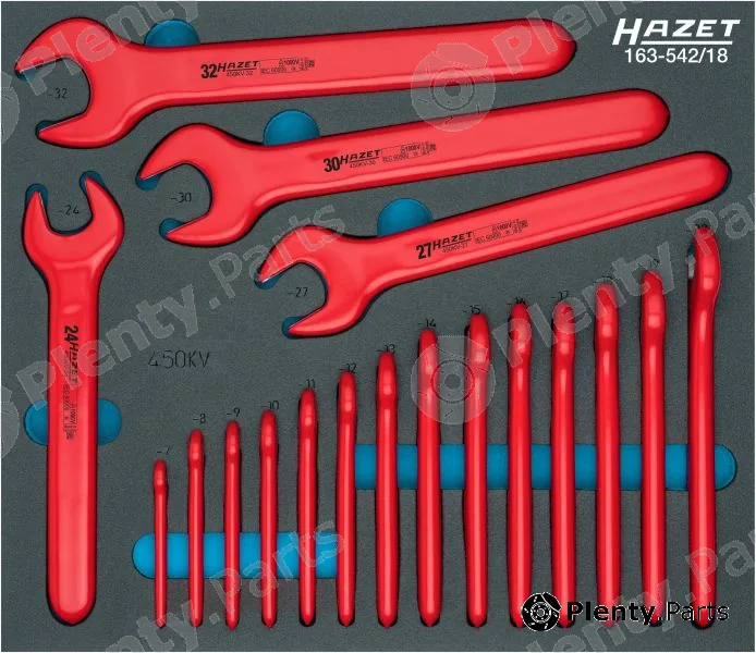 Hazet 163-542/18 — Open-Ended Spanner Set