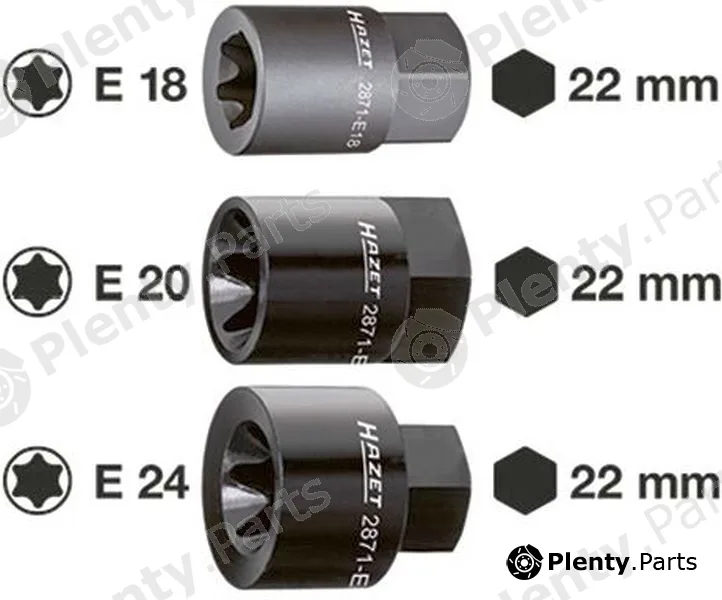 Hazet 2871-E20 — Socket Wrench Insert