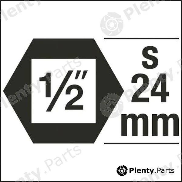 Hazet 903SLG6/5 — Socket Wrench Insert