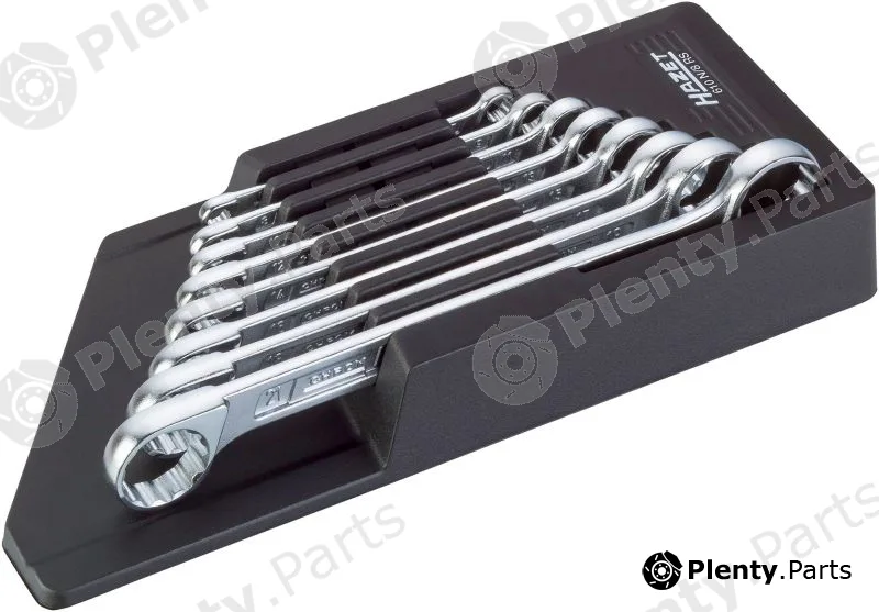 Hazet 610N/8RS — Double Ring Spanner Set