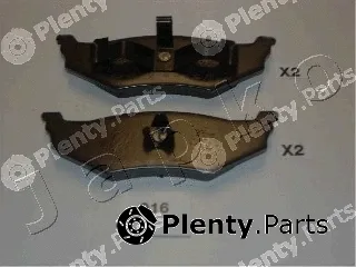 Japko 51016 — Brake Pad Set, disc brake