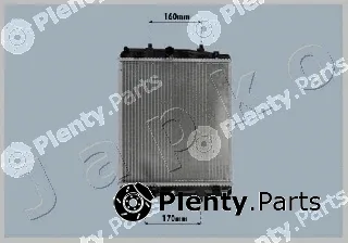 Japko RDA033069 — Radiator, engine cooling