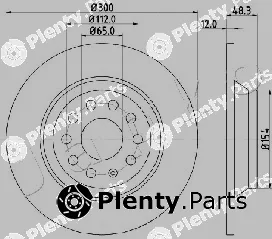 Japko 610920 — Brake Disc
