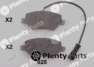 Japko 50028 — Brake Pad Set, disc brake